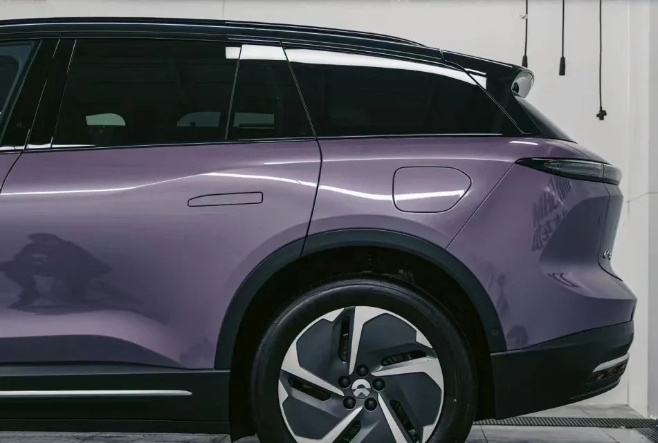 Gloss Liquid Metallic Viola Purple Car Vinyl Wrap review cgc 02