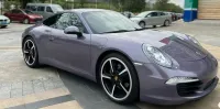 Gloss Liquid Metallic Viola Purple Car Vinyl Wrap review 1