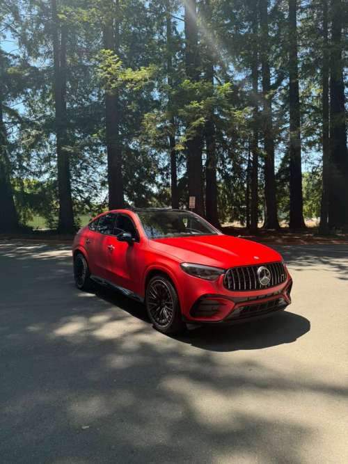 Satin Chrome Prismatic Red Car Vinyl Wrap review 