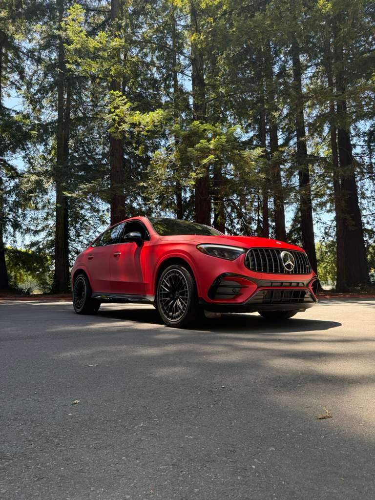 Satin Chrome Prismatic Red Car Vinyl Wrap review 1