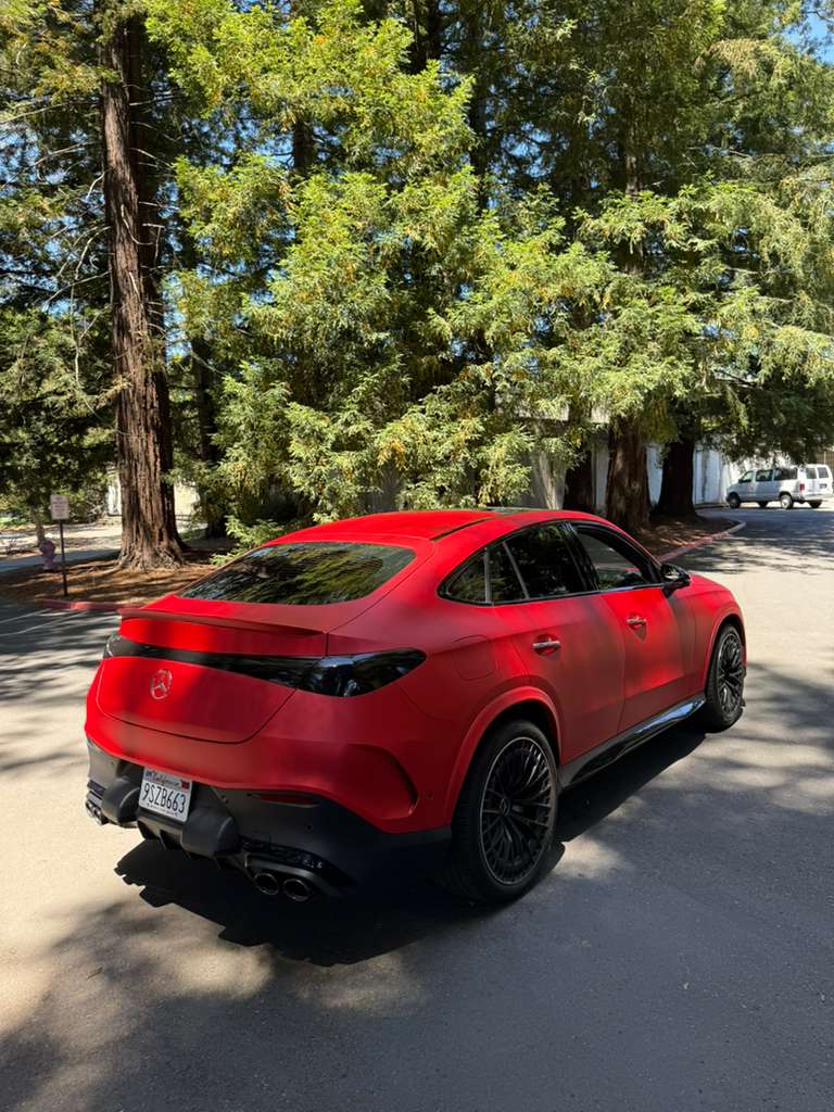 Satin Chrome Prismatic Red Car Vinyl Wrap review dsgre 02