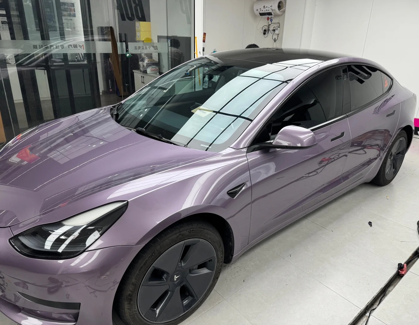 Midsummer Purple Car Vinyl Wrap review cxbd 03