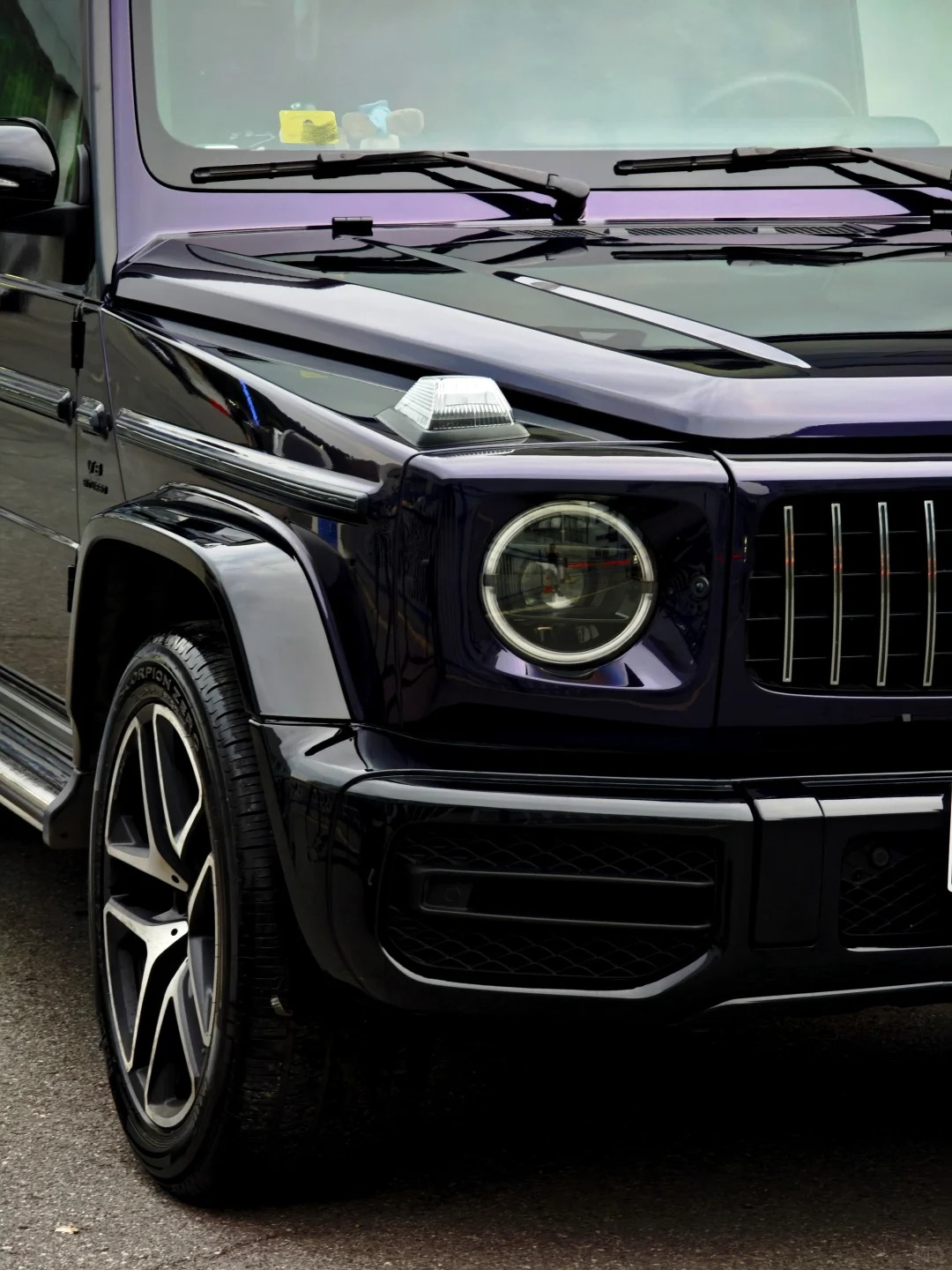 PET Gloss Ghost Midnight Purple Car Vinyl Wrap review dsgde 01