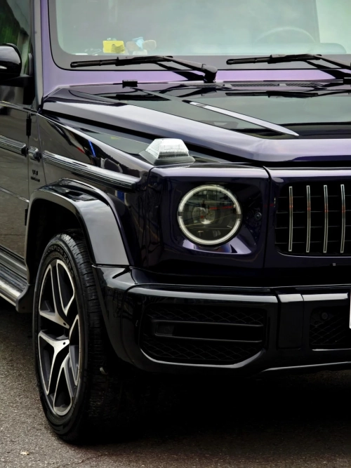 PET Gloss Ghost Midnight Purple Car Vinyl Wrap review 