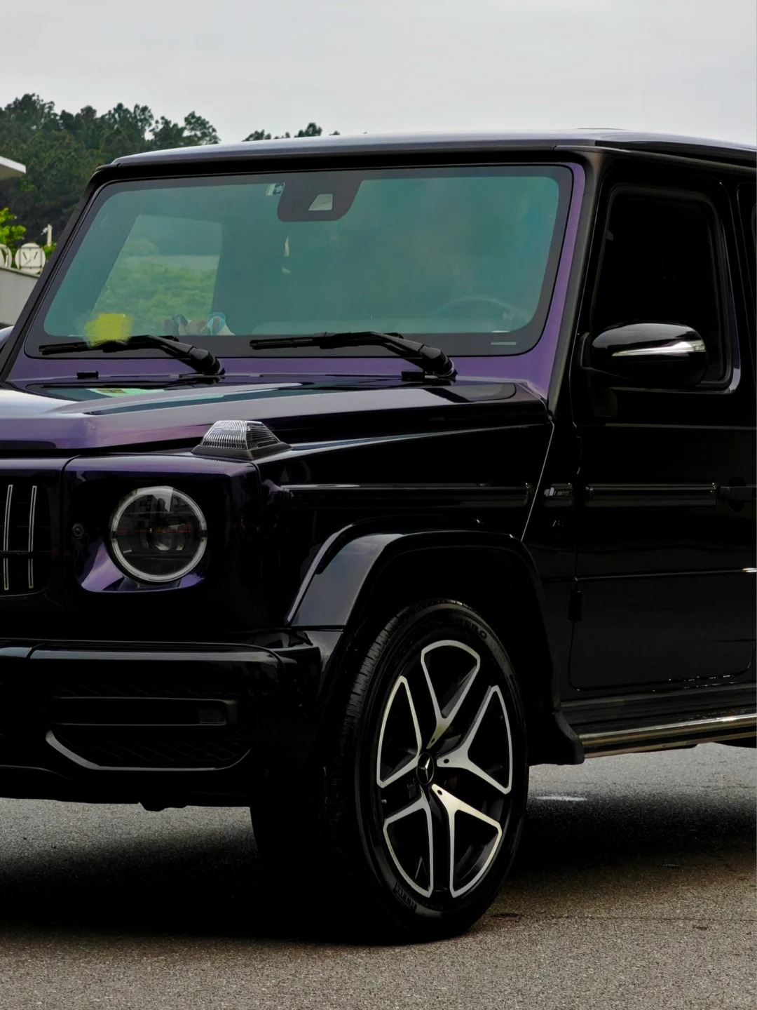 PET Gloss Ghost Midnight Purple Car Vinyl Wrap review dsgde 02