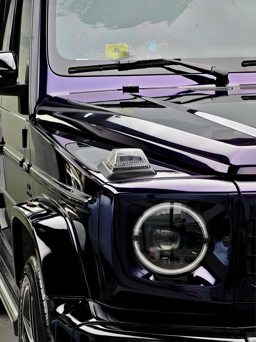 PET Gloss Ghost Midnight Purple Car Vinyl Wrap review chgcuy