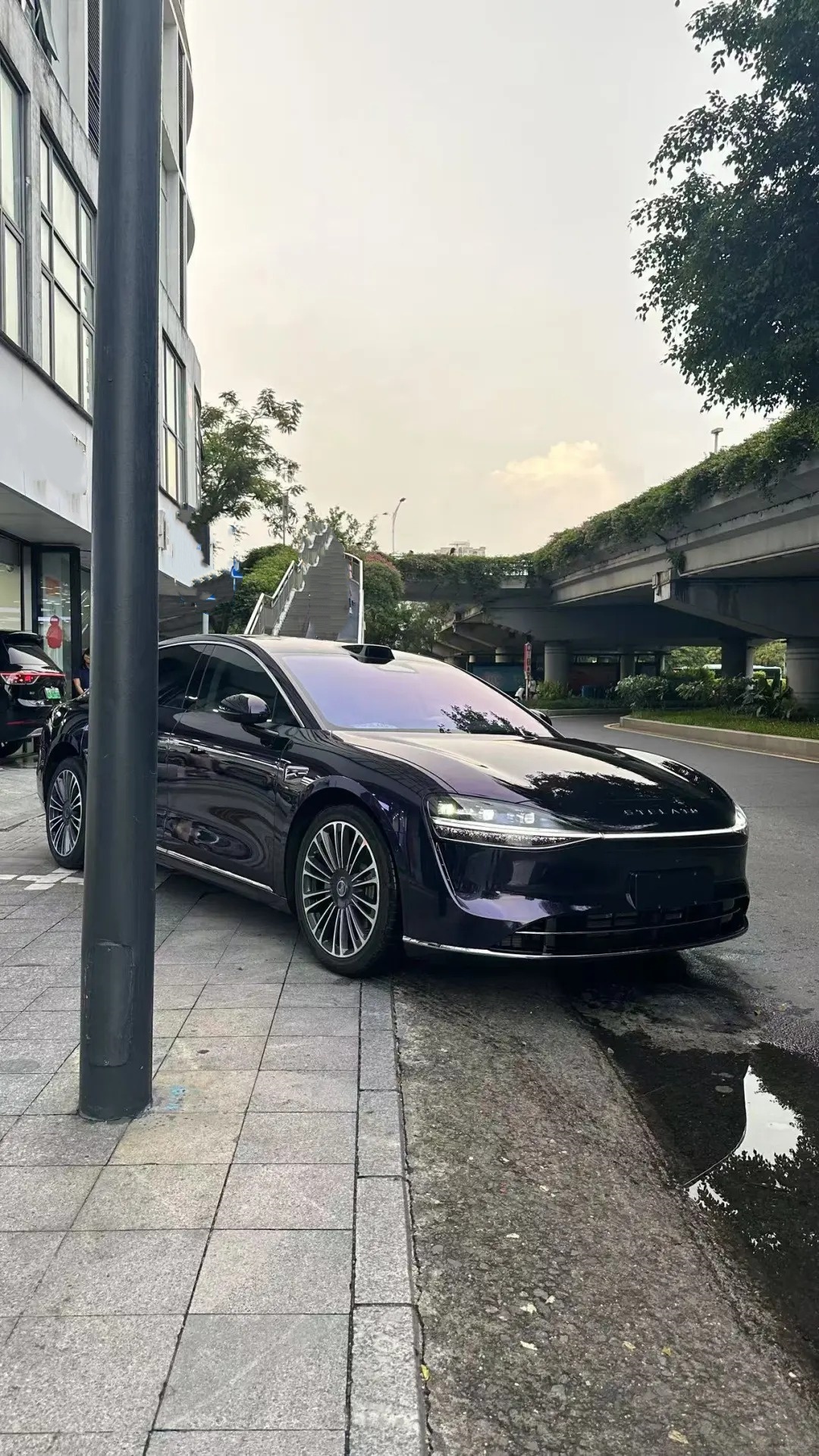 PET Gloss Ghost Midnight Purple Car Vinyl Wrap review dfe 02