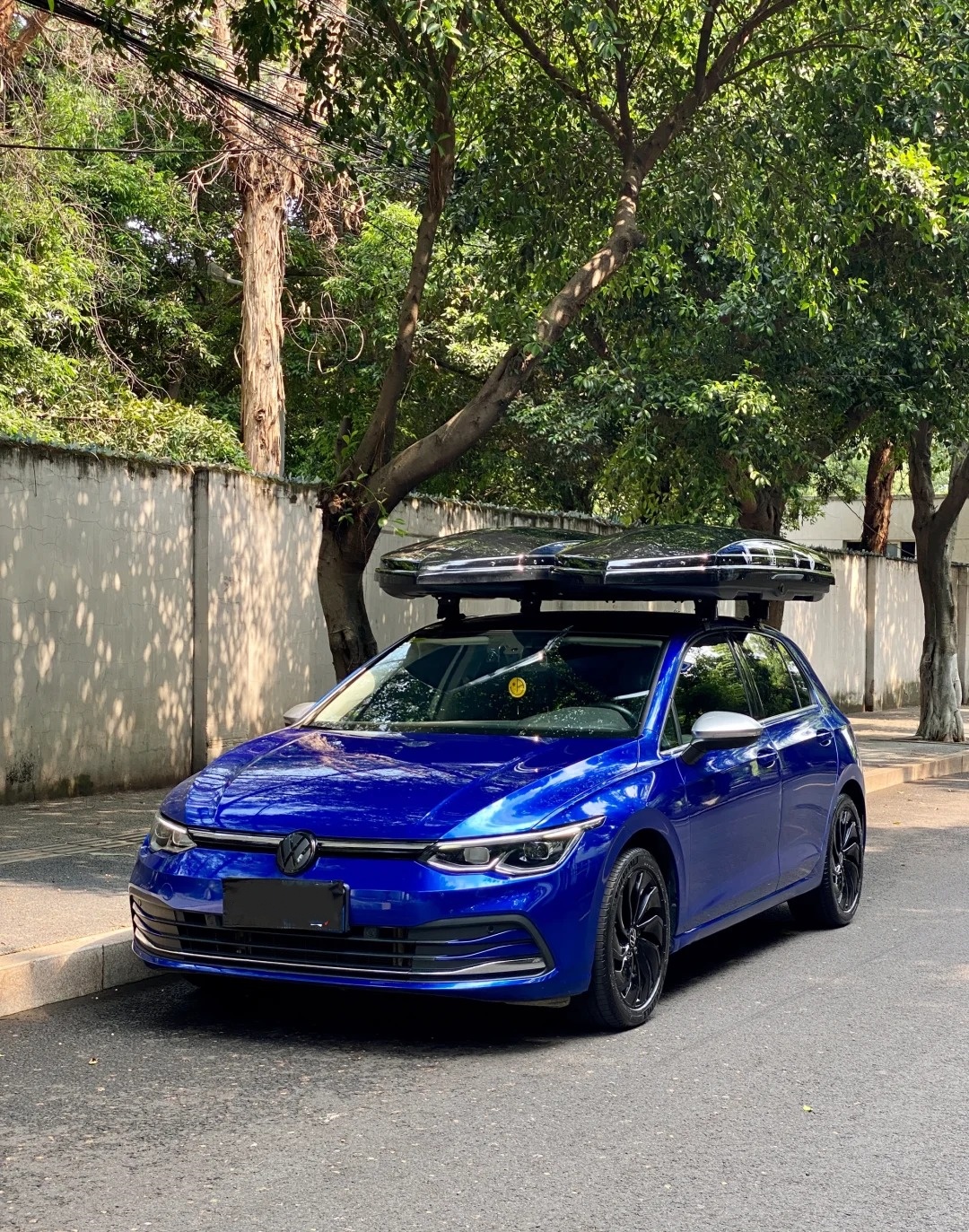 PET Gloss Liquid Ocean Blue Car Vinyl Wrap review 1