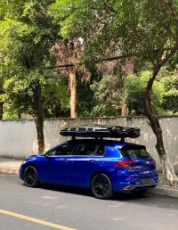 PET Gloss Liquid Ocean Blue Car Vinyl Wrap review 1