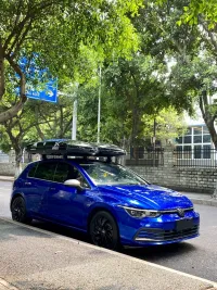 PET Gloss Liquid Ocean Blue Car Vinyl Wrap review 2