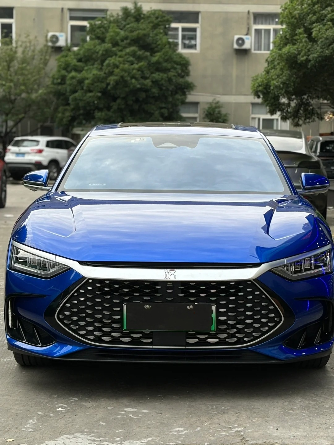 PET Gloss Liquid Ocean Blue Car Vinyl Wrap review 0