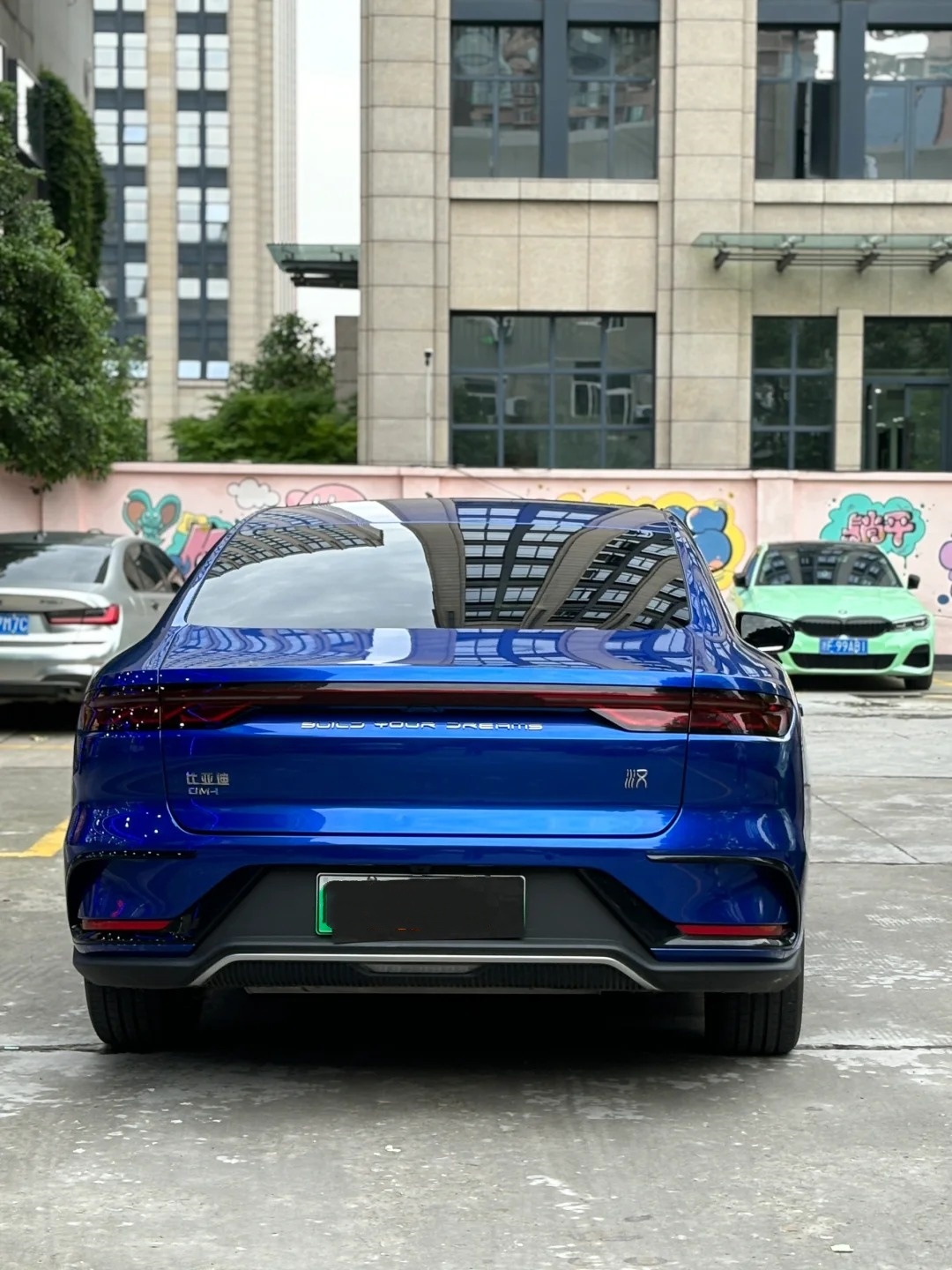 PET Gloss Liquid Ocean Blue Car Vinyl Wrap review 0