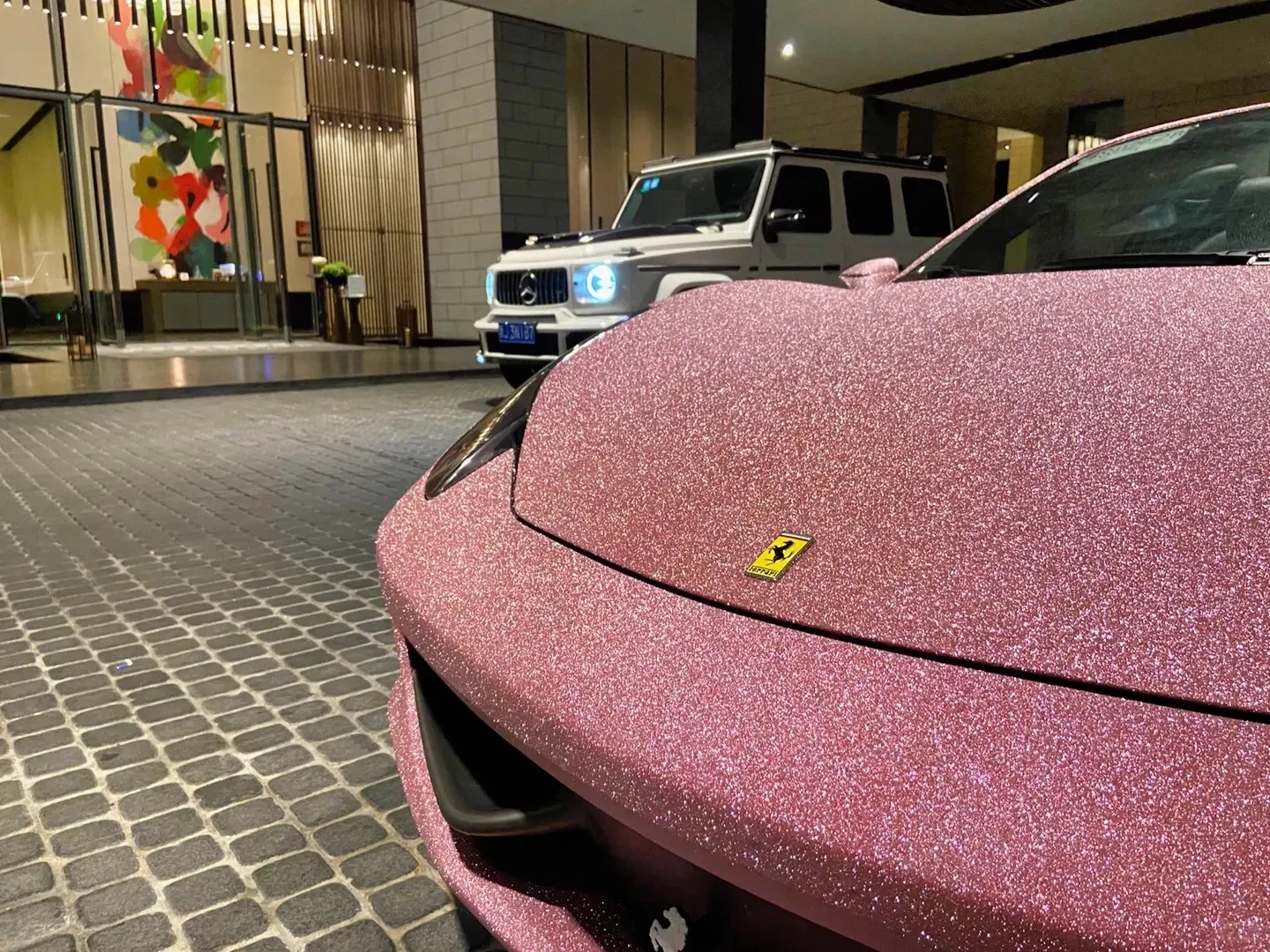 Super Diamond Pink Car Vinyl Wrap review fgjy 02