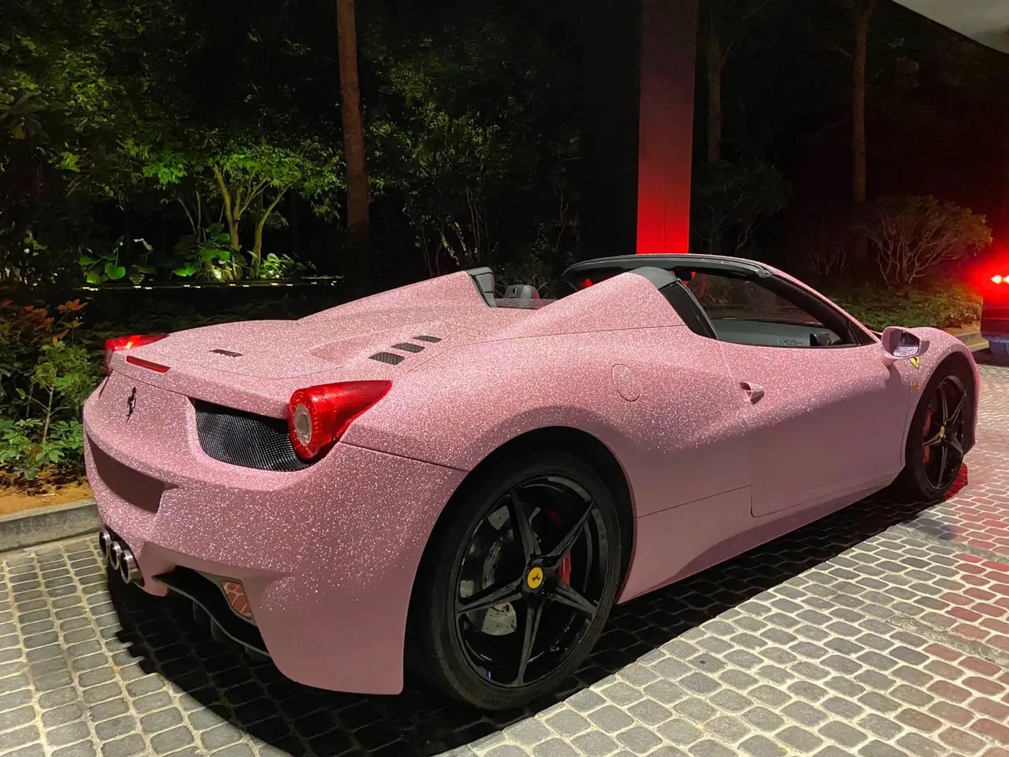 Super Diamond Pink Car Vinyl Wrap review dsfwe 02