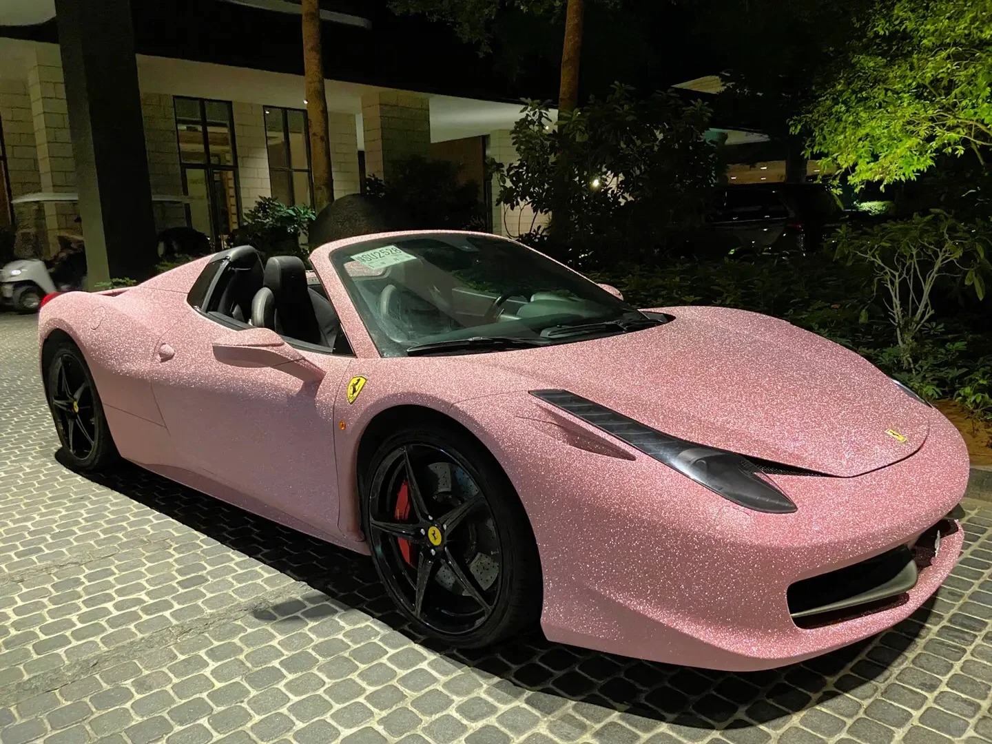 Super Diamond Pink Car Vinyl Wrap review sfgre 02