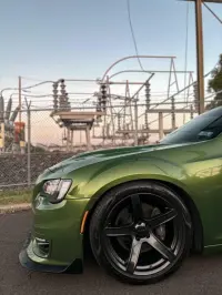 Gloss Metallic Mamba Green Car Vinyl Wrap review 1