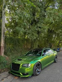 Gloss Metallic Mamba Green Car Vinyl Wrap review 1