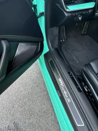 Porsche Gloss Mint Green Car Vinyl Wrap review 0