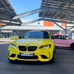 Glossy Crystal Maize Yellow Car Vinyl Wrap review saihb 01