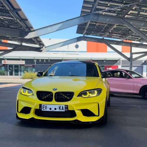 Glossy Crystal Maize Yellow Car Vinyl Wrap review 