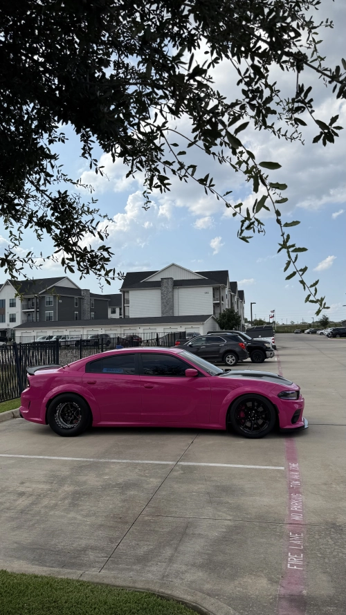 Glossy Crystal Rose Red Car Vinyl Wrap review 