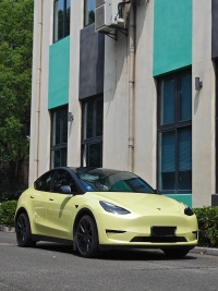 Gloss Chanel Yellow Car Vinyl Wrap review 3