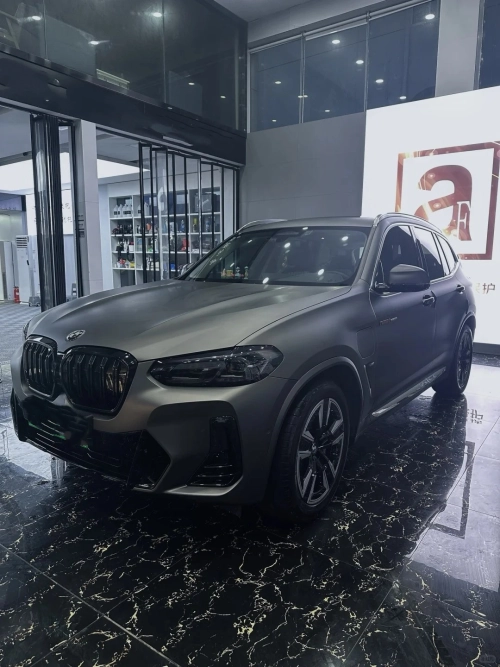 BMW Ultimate Flat Meteorites Grey Car Vinyl Wrap review 