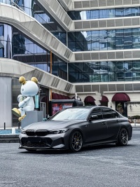 BMW Ultimate Flat Meteorites Grey Car Vinyl Wrap review 0