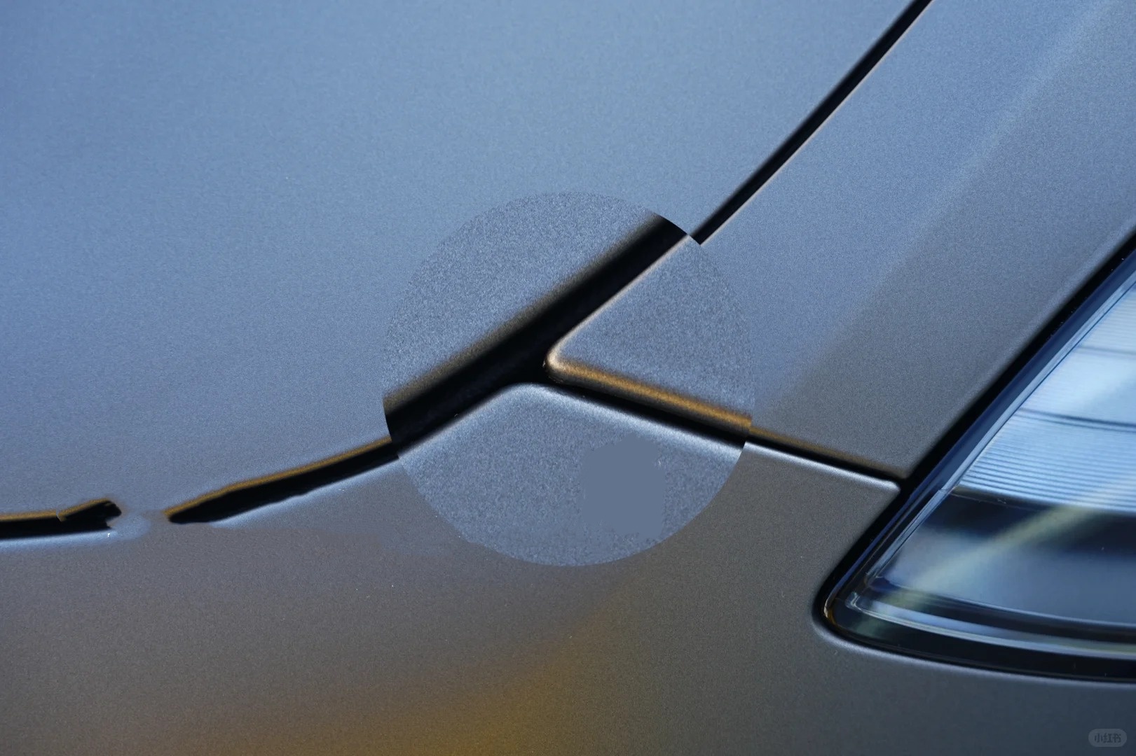 BMW Ultimate Flat Meteorites Grey Car Vinyl Wrap review sdgewsd 02