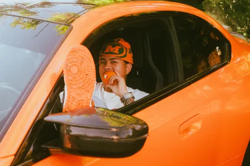 Gloss Metallic Gold Orange Car Vinyl Wrap review 