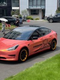 Super Gloss Magic Gold Orange Car Vinyl Wrap review 0