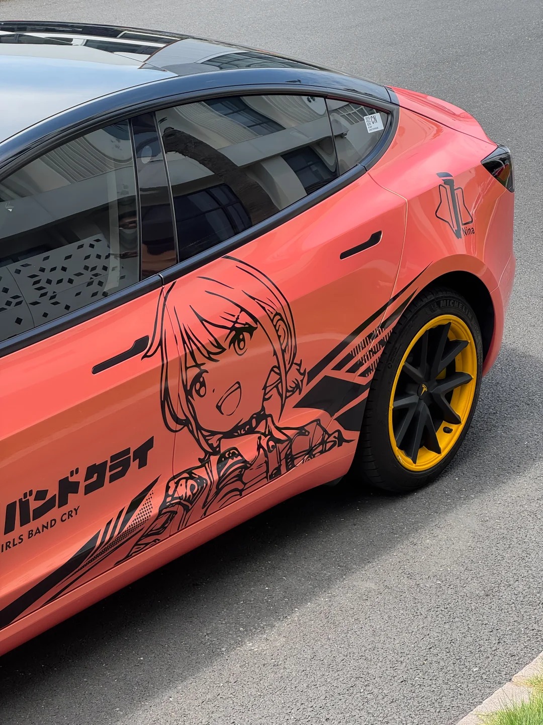 Super Gloss Magic Gold Orange Car Vinyl Wrap review vdgrh 02