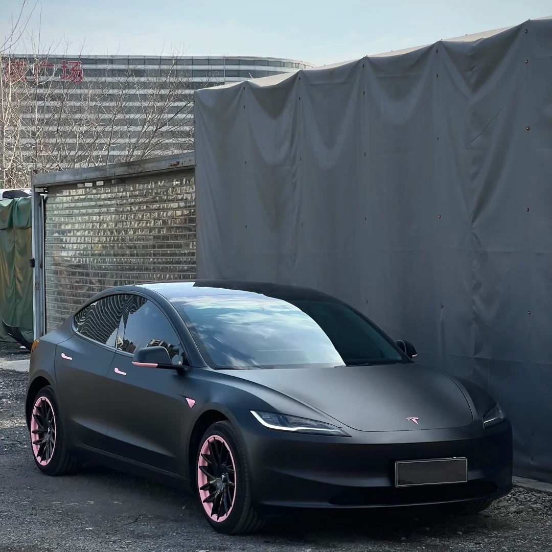 Matte Frosted Black Car Vinyl Wrap review gfhrtg 01