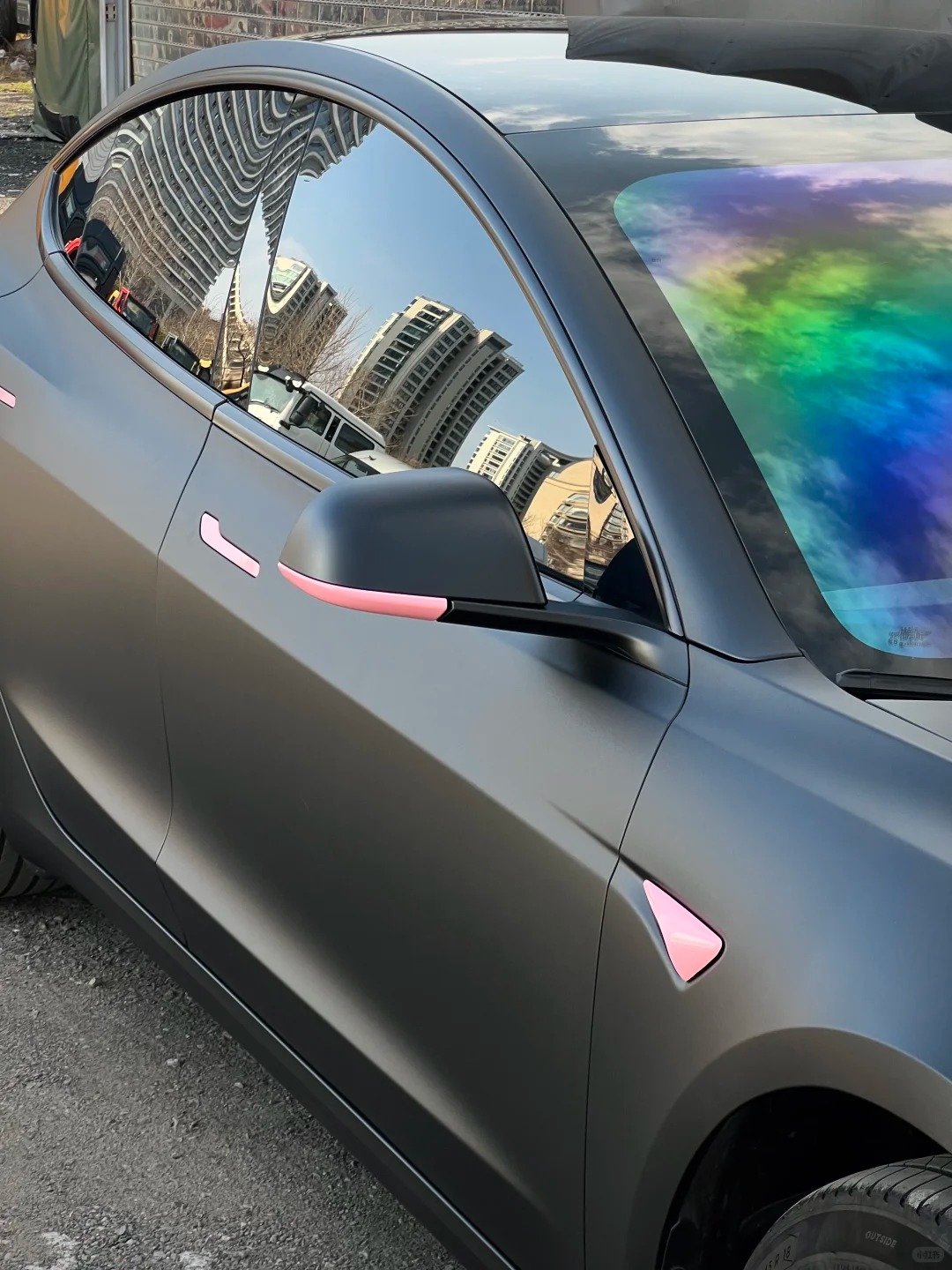 Matte Frosted Black Car Vinyl Wrap review gfhrtg 03