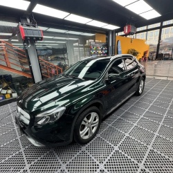 Gloss Benz Emerald Green Car Vinyl Wrap review gfng 02