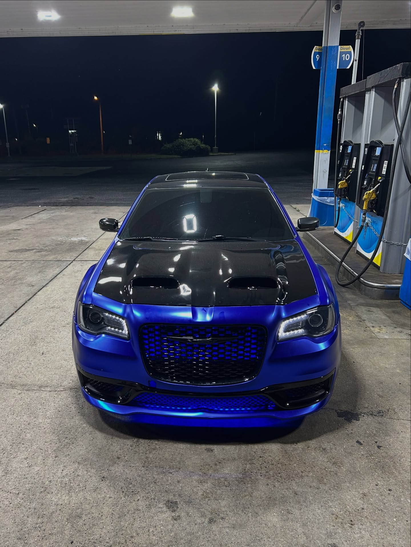 PET Matt Electroplated Klein Blue Car Vinyl Wrap review daxvged 02