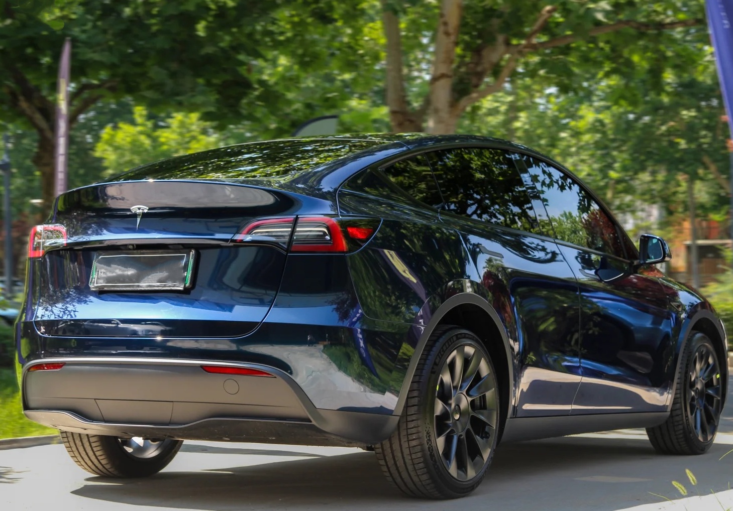 PET Glossy Ghost Midnight Blue Car Vinyl Wrap review hnlkg 02