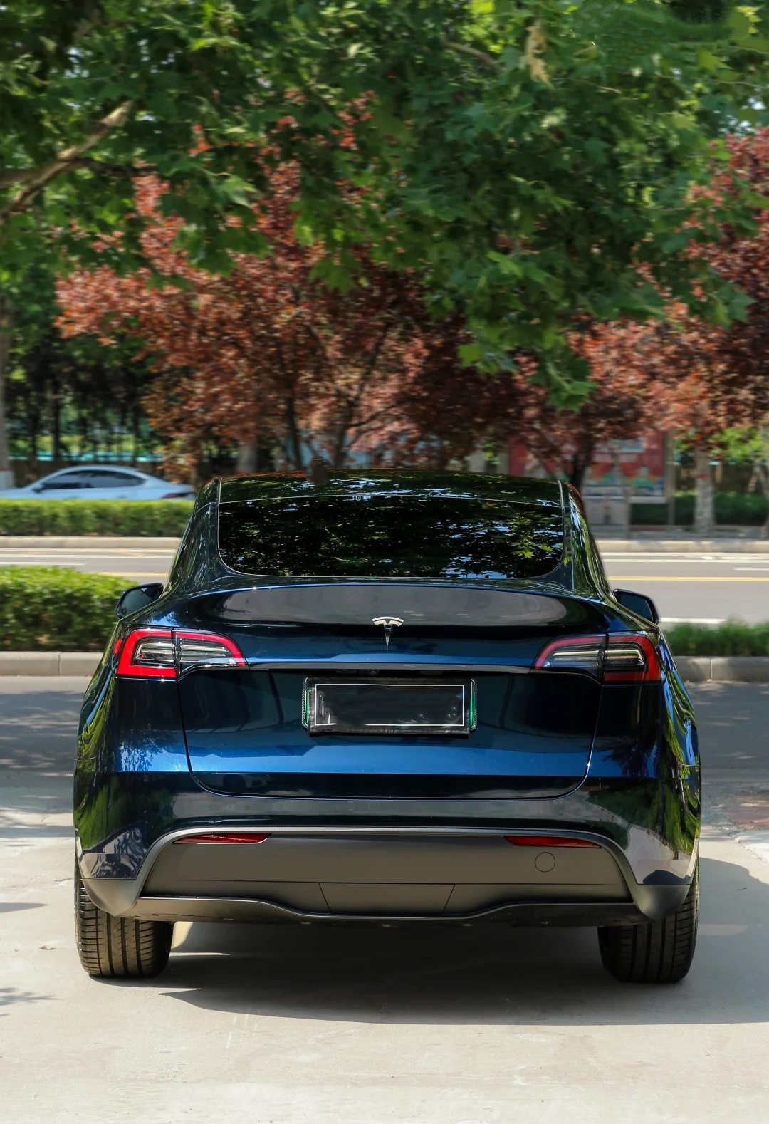 PET Glossy Ghost Midnight Blue Car Vinyl Wrap review rgjyt 02