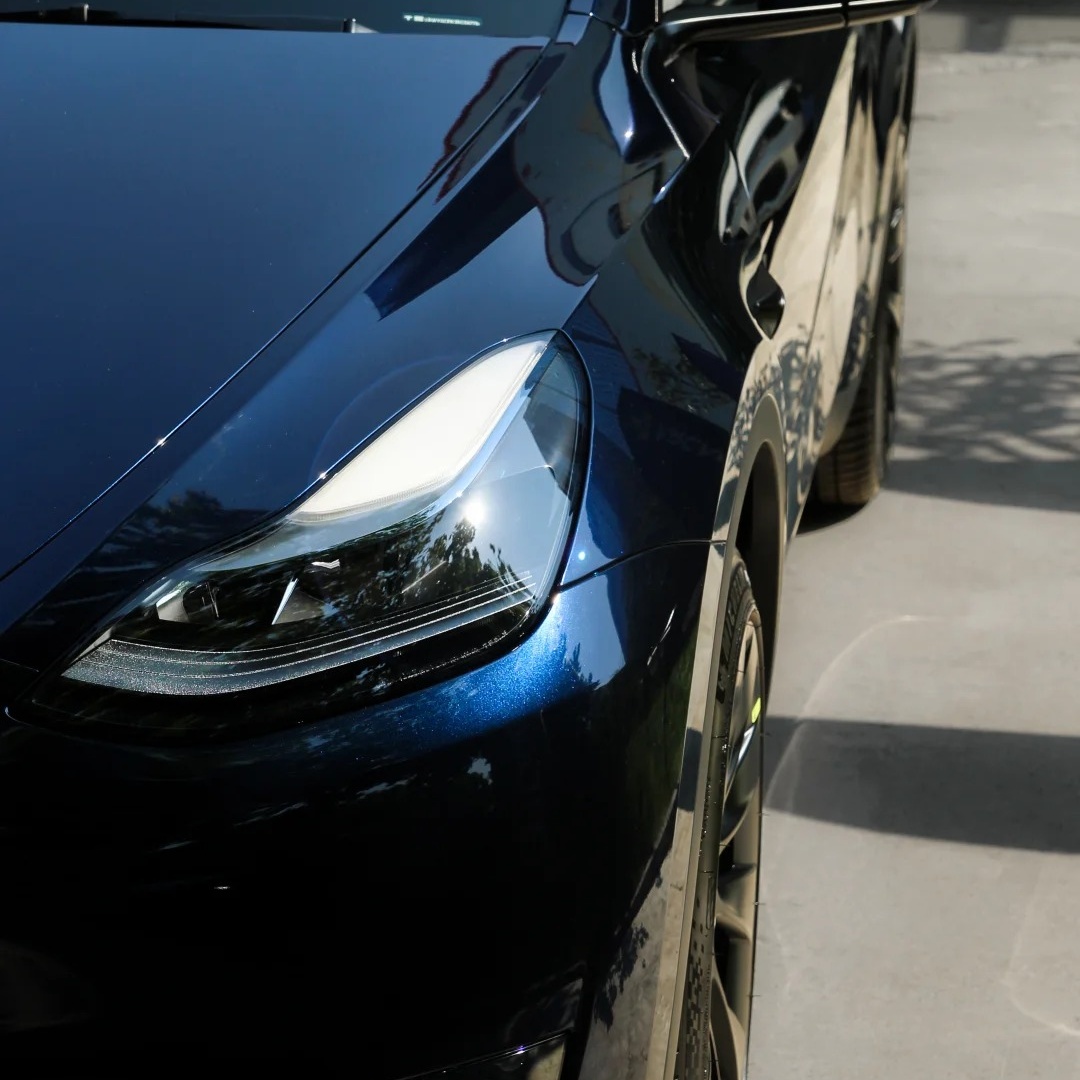 PET Glossy Ghost Midnight Blue Car Vinyl Wrap review fcbgrth