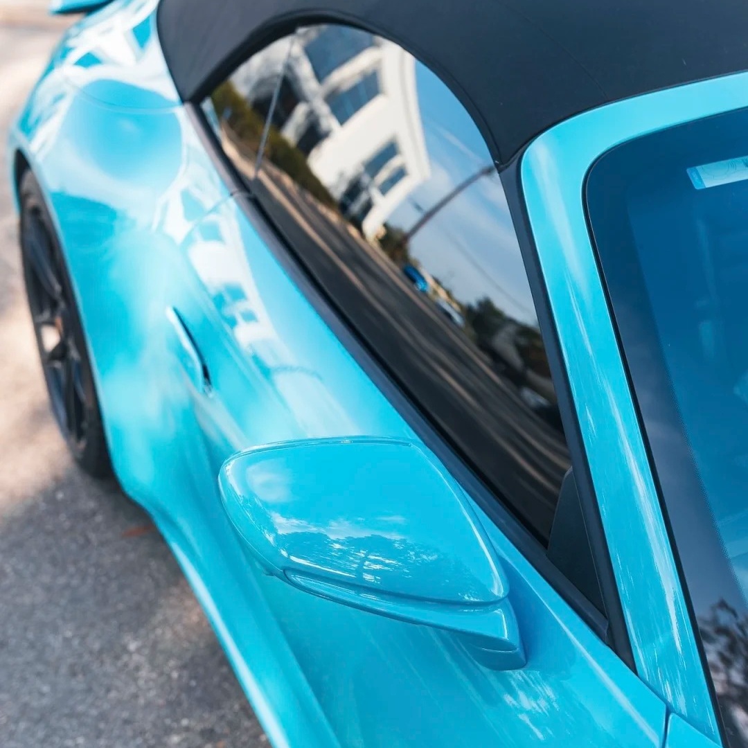 TPU Miami Blue Paint Protection Film review 1