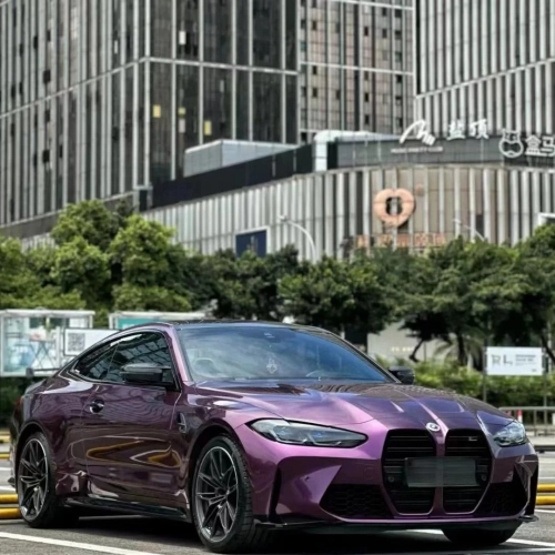 TPU Paint Gloss Pearl Purple Paint Protection Film review 