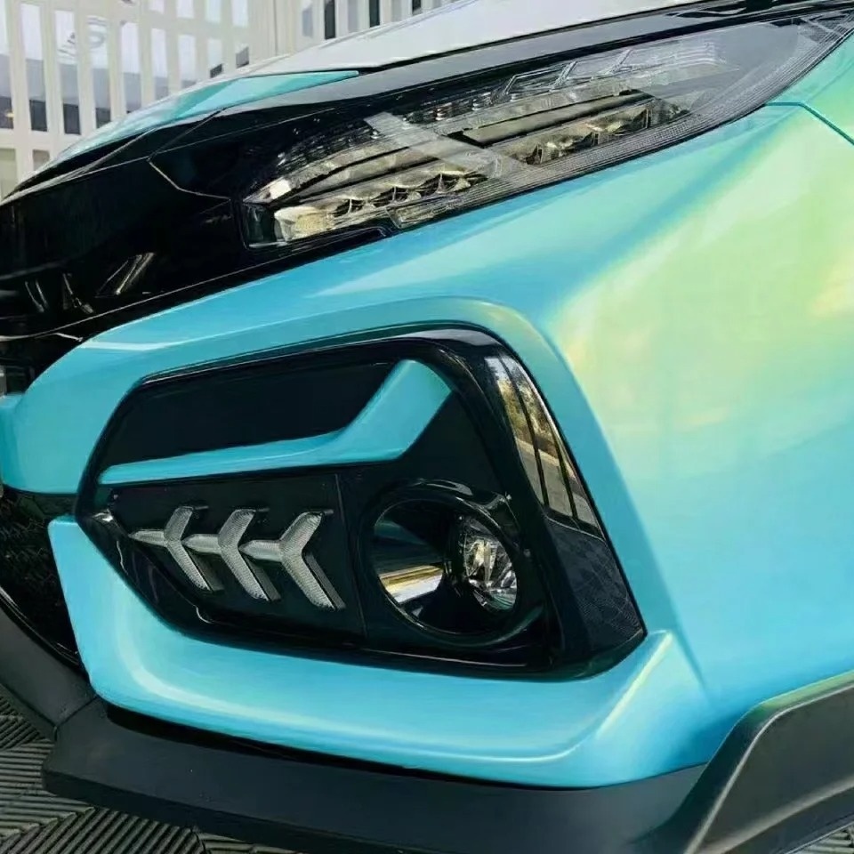 TPU Magic Gold Blue Paint Protection Film review 5