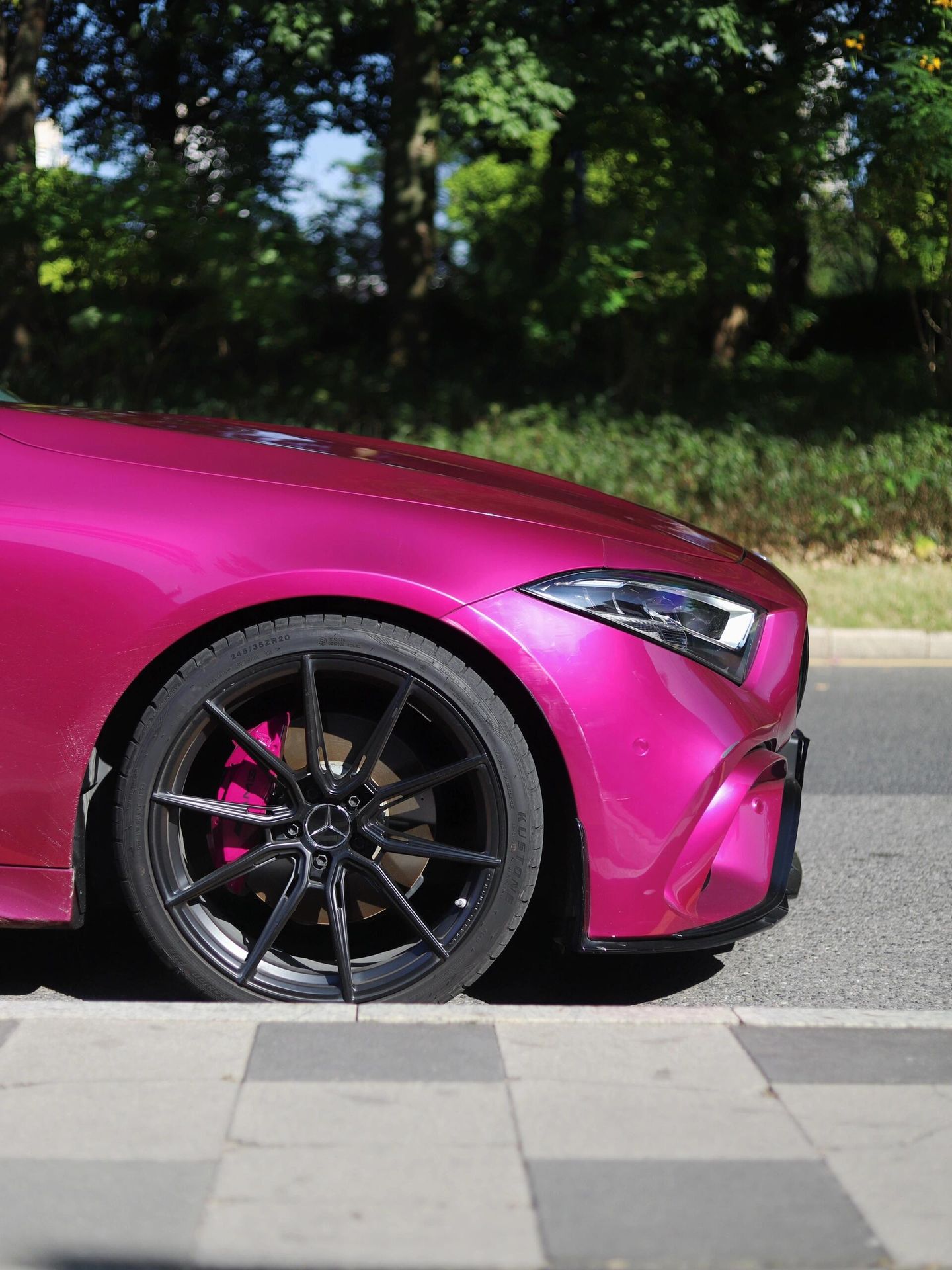 Super Gloss Ruby Star Car Vinyl Wrap review 2