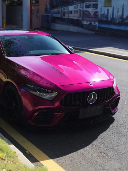 Super Gloss Ruby Star Car Vinyl Wrap review 