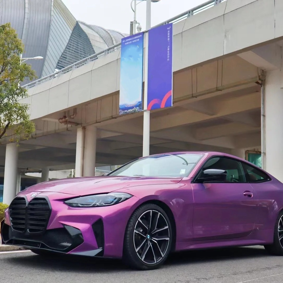 Gloss Love Audacious Purple Car Vinyl Wrap  review 1