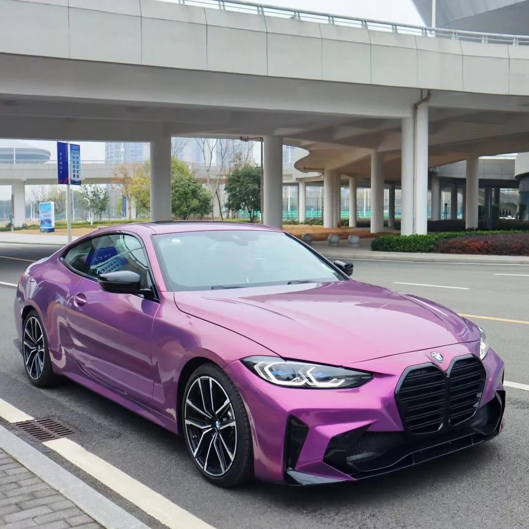 Gloss Love Audacious Purple Car Vinyl Wrap  review 5