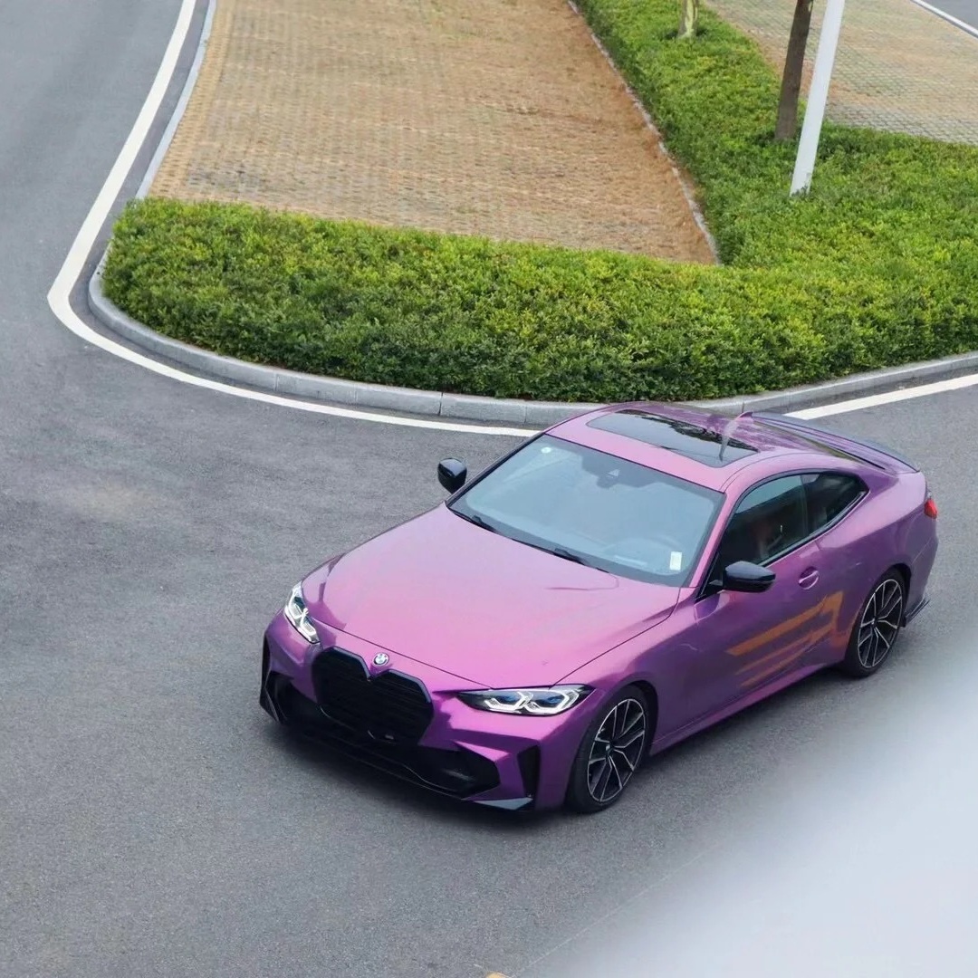 Gloss Love Audacious Purple Car Vinyl Wrap  review 2