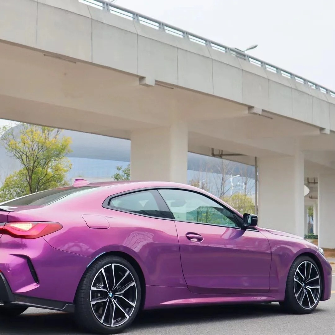 Gloss Love Audacious Purple Car Vinyl Wrap  review 4