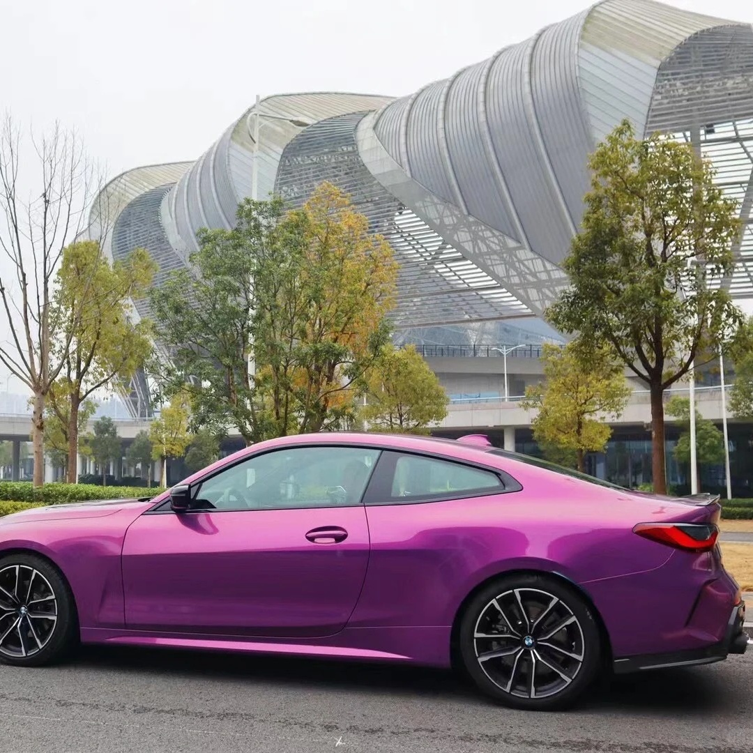 Gloss Love Audacious Purple Car Vinyl Wrap  review 3