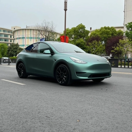 Ultra-Matte Midnight Green Car Vinyl Wrap review 